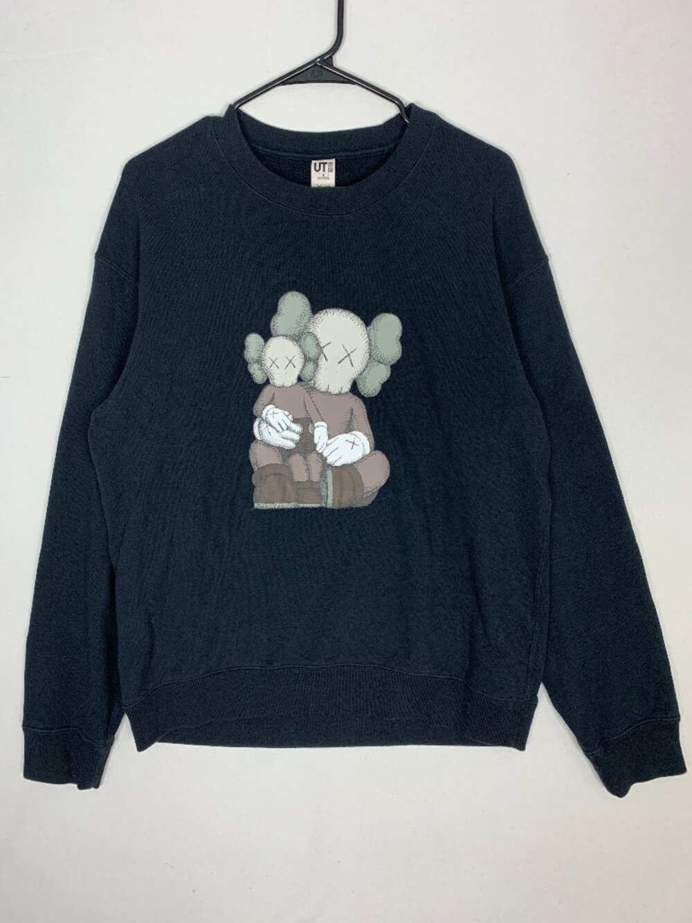 Uniqlo Kaws Black Sweatshirt Medium